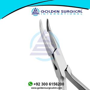 คีม Weingart ทันตกรรมยาว | คีมอเนกประสงค์ที่ใช้ในการวางและถอดหมุดสายไฟโค้งและวัสดุจัดฟันอื่นๆ - Product Image 3