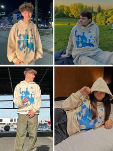 เสื้อฮู้ดสวมหัวโอเวอร์ไซส์ตลกๆสำหรับผู้ชายเสื้อฮู้ดแบบซับลิเมชันมี2025 - Product Image 4