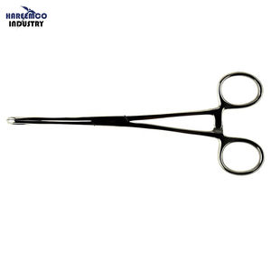 Fórceps de esponja Foerster de bajo precio, instrumentos de sujeción quirúrgicos dentados rectos de acero inoxidable Premium de 8 pulgadas - Product Image 2