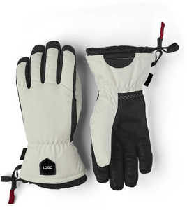 Gants de ski Rabixo Sports isolés, respirants et imperméables avec sangle de poignet réglable en cuir fendu et fermeture à enfiler pour hommes - Utilisation hivernale - Product Image 1