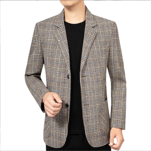 Chaqueta ligera al por mayor para hombre, abrigo de estilo universitario de negocios informal de primavera para oficina o uso diario - Product Image 5
