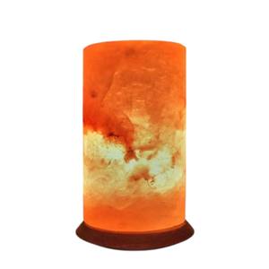 Hermosa lámpara de sal de alta calidad en técnica tallada en forma de pilar para decoración del hogar-Sian Enterprises - Product Image 1