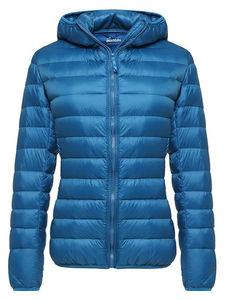 Blouson long matelassé pour femme élégant et ultra chaud avec capuche et rembourrage en coton Respirant et écologique pour l'hiver froid - Product Image 5