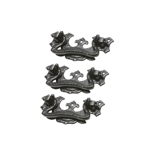 Handcrafted-Style <b>Cast</b> Iron <b>Powder</b>-Coated Bow Knob for Modern Cabinets Drawers Kitchen Furniture-Eco-Friendly & Durable - Product Image 1