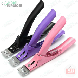 Cortador de puntas de uñas de acrílico completo multicolor de diferentes colores, cortador de uñas, ajustable, recto, de acero inoxidable, logotipo personalizado - Product Image 4