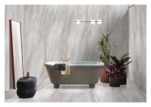 Azulejos de Porcelana Esmaltada FORENZA GREY de Diseño Italiano Moderno, Antibacterianos, Antideslizantes, de 9 mm de Grosor, para Uso en Habitaciones, Apartamentos, Hoteles y Centros Comerciales - Product Image 3