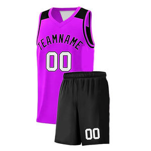 ชุดกีฬาชุดบาสเก็ตบอลสำหรับผู้ใหญ่ชุดเครื่องแบบบาสเก็ตบอลแบบระบายอากาศได้ดี - Product Image 1