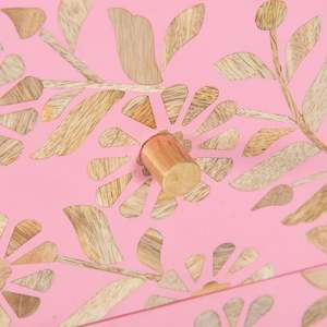 Incrustation d'os Meubles de maison Armoires de salon Armoire de rangement en bois et grande taille et incrustation d'os - Product Image 4