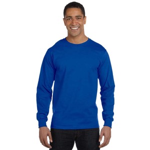 Streetwear en polaire vierge d'hiver bleu royal Pullover Crewneck Sweatshirts - Product Image 1