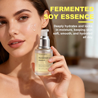 Essence Anti-Âge Réparatrice à la Soja Fermentée en Gros, Éclaircissante à la Niacinamide, Apaisante à la Centella, Hydratation Profonde et Fixation de l'Humidité