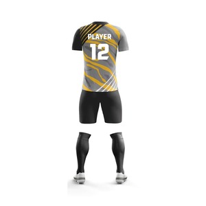 Prix raisonnables Football Uniformes Ensembles 100% polyester séchage rapide Mode Football Formation Costume Hommes Football Jersey Uniforme - Product Image 3