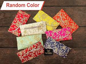 Beaded Embroidery Clutch Bag Handmade Festive Purse Handcrafted Embroidery Clutch Bag For <b>Brides</b> Luxury Embroidery Evening bag - Product Image 2