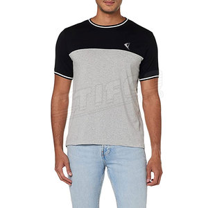 Est Rice arroz stustom uogo rinenjuagadora ontrast RIM T-hirt holholesale ate Lain asasual onontrast RIM-Hirt Hiro Men - Product Image 3