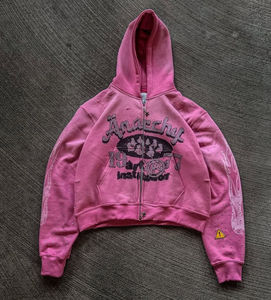 Sweat-shirts en coton mélangé de qualité supérieure, fabriqués sur mesure par le fabricant, effet délavé au soleil, design unique pour hommes, couleur unie, dernière mode, prix d'usine - Product Image 1