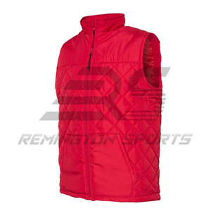 Chaqueta acolchada sin mangas para hombre, chaleco de burbuja negro de invierno de alta calidad Oem, chaqueta acolchada brillante personalizada sin mangas, chaleco acolchado para hombre - Product Image 2