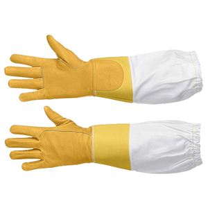 ถุงมือหนังคุณภาพพรีเมียมแบบกำหนดเองได้ แขนยาว ระบายอากาศ แห้งเร็ว ทนต่อการฉีกขาด สำหรับเลี้ยงผึ้ง จากโรงงาน - Product Image 2