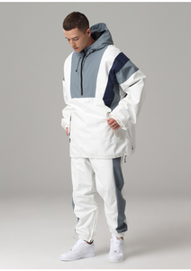 Trajes de esquí para hombre de alta calidad Ropa de nieve de esquí Último traje de nieve de esquí Servicio OEM Fabricación Traje de esquí barato Conjunto Impresión por sublimación - Product Image 2