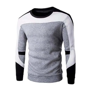 Vêtements pour hommes de qualité supérieure à bas prix Sweatshirts à capuche à vendre Dernière mode Design unique Sweatshirts de couleur contrastée - Product Image 3
