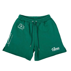 Custom <b>Men's</b> Clothing <b>GREEN</b> TULONES COTTON <b>SHORTS</b> With Pocket Workout <b>Shorts</b> for <b>Men</b> - Product Image 1