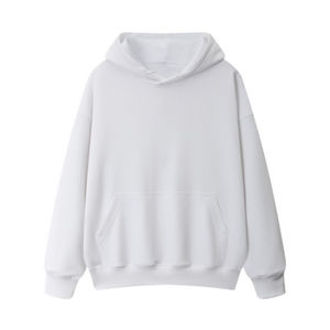 Sweat-shirts à capuche pour hommes, 100% coton, tissu éponge français, qualité supérieure, pull-over léger, durable, personnalisable, avec poche - Product Image 4