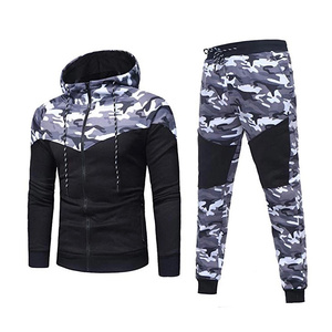 Survêtement en polaire technique respirante avec conception de logo de marque personnalisée vêtements de sport chauds de coupe standard avec 66% coton 34% costumes de couleur personnalisés - Product Image 1