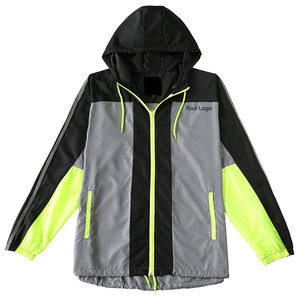 Breathable <b>Men</b> Bomber <b>Jacket</b> Canvas Fabric Stand Collar Front Logo Casual Winter Low Price - Product Image 1
