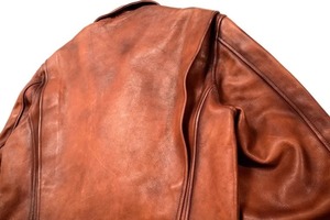 Veste en cuir pour homme, en cuir véritable de qualité supérieure, fermeture éclair, décontractée, col montant, pour l'automne et l'hiver, style motard, vente en gros - Product Image 5