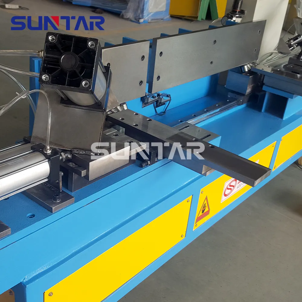 SUNTAY Ventilation duct lock closing machine 1.2mm thickness duct seaming machine by air control