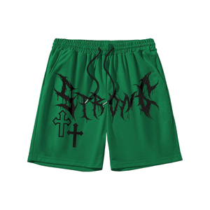 กางเกงขาสั้นผู้ชายแบบย้อมสีเอซิด สไตล์ดิสเทรส สำหรับฤดูร้อน ราคาขายส่ง ผ้าฝ้าย รับทำสีและป้ายตามสั่ง - Product Image 5