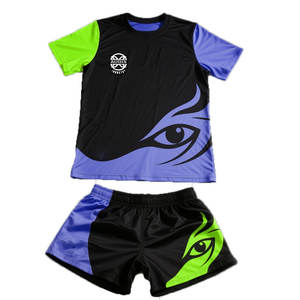 Fabricant de vêtements de combat en spandex avec impression par sublimation, rashguard BJJ personnalisé à la marque privée, style unique 2026 - Product Image 5