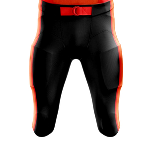 Uniforme de fútbol americano de color liso de diferentes estilos, uniforme de fútbol americano de secado rápido sublimado, servicio OEM personalizado - Product Image 6