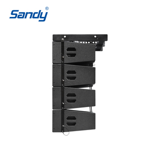 نظام مكبرات صوت ساندي J08M للنوادي الليلية، مكبر صوت خطي مزدوج 8 بوصة مع إطار تعليق، 550 واط/2200 واط، تغطية 110 درجة - Product Image 3