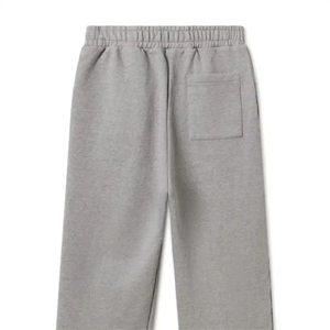 Pantalon de jogging évasé en molleton de coton vintage décontracté personnalisé pour homme, 100 % coton épais - Product Image 4
