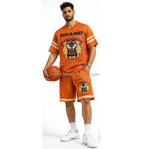 Maillot de football américain respirant brodé sur mesure pour hommes, avec patch cousu, vente en gros d'usine - Product Image 3