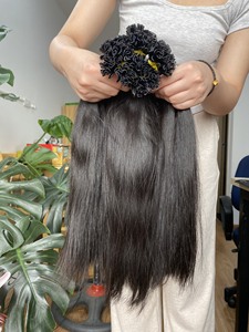 Prix de gros des extensions de cheveux humains vierges vietnamiens et cambodgiens ruban adhésif 100% cuticule alignée vague profonde lâche - Product Image 4