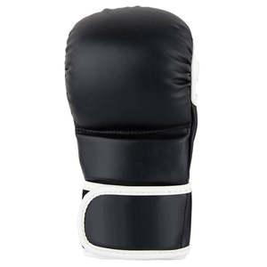 Vente en gros de gants MMA de haute qualité fermeture antidérapante à enfiler logo personnalisé et impression en cuir synthétique véritable de qualité supérieure - Product Image 2