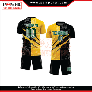 ชุดเสื้อฟุตบอลสำหรับผู้ชายชุดเสื้อฟุตบอลแบบซับลิเมชันชุดเสื้อฟุตบอลแบบออกแบบได้ตามต้องการ - Product Image 4
