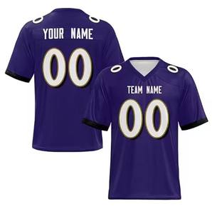 Nouvelle arrivée Maillot de football américain léger et respirant de grande taille Vêtements de football avec impression par sublimation de qualité supérieure - Product Image 2