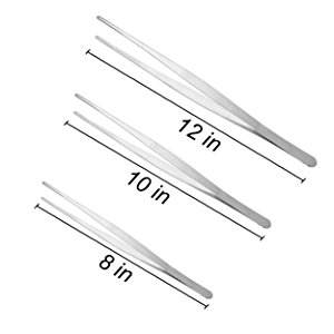 Pinzas de Acero Inoxidable Alemanas de 15 cm, Instrumentos Quirúrgicos Dentales Serrados, Reutilizables, Médicos - Product Image 5