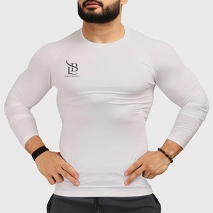 เสื้อคอมเพรสชั่นราคาถูก ออกแบบเอง พิมพ์ลายแบบซับลิเมชั่น แขนยาว ราคาประหยัด มีไซส์ใหญ่ เสื้อคอมเพรสชั่นผู้ชาย - Product Image 3