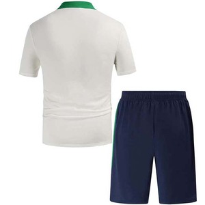 Polo T Shirts and Shorts Sets <b>Men's</b> Clothing Plus Size Breathable <b>Men</b> Set High Street Style Two Piece Tracksuits Cotton Twin Set - Product Image 2