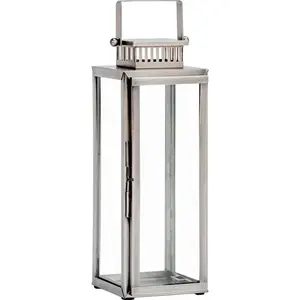 Linterna de Metal con revestimiento blanco para decoración del hogar, farol colgante de diseño personalizado de larga duración, elegante para uso en el hogar, venta al por mayor - Product Image 2