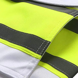 Fabrication Logo personnalisé Gilet de sécurité en matériau respirant très exigeant Gilet de sécurité réglable à prix d'usine bonne vente - Product Image 4