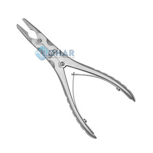 Quirúrgico Dental ortopédico Ruskin Rongeur 6 6 "longitud 3mm mordida fórceps hueso corte fórceps equipo médico - Product Image 3
