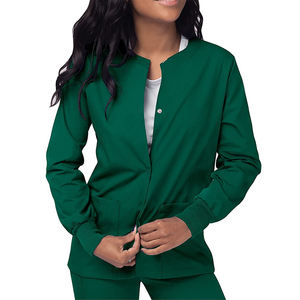 Uniforme médical court pour femmes, ensemble médical haut vêtements en coton vierge taille personnalisée - Product Image 6