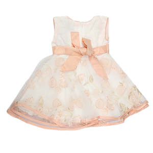 Vestido Elegante para Niñas Color Durazno - Product Image 3