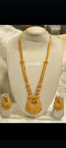 Conjunto de pendientes de Collar chapado en oro de 24 quilates de moda Vintage de inspiración italiana enviado directamente EE. UU. Francia España Turquía Comoras Mayotte - Product Image 3