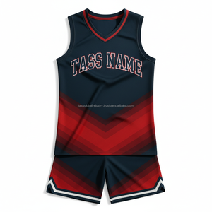 ชุดยูนิฟอร์มบาสเก็ตบอลลายโลโก้แบบกำหนดเองสำหรับผู้ชาย นักเรียน ยืดหยุ่นสูง ระบายอากาศได้ดี ทนทาน ไร้รอยต่อ สะท้อนแสง - Product Image 2