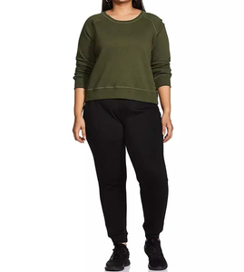 Sudaderas Extra Grandes para Mujer, Cuello Redondo, Secado Rápido, el Mejor Diseño, Mangas Largas, 100% Algodón - Product Image 1