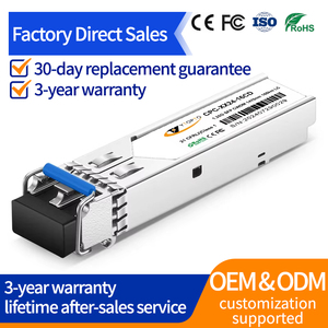 Module émetteur-récepteur optique à fibre CWDM SFP 1.25G 160 km 1470 nm-1610 nm en stock, vente chaude en usine, LC SMF FTTH, connexion sans fil <span class=keywords><strong>LAN</strong></span> - Product Image 4